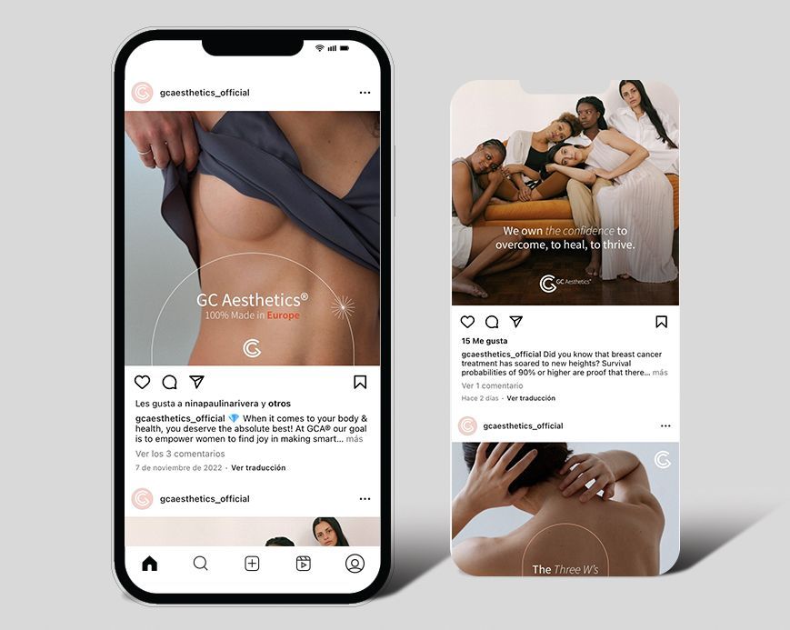 Agencia de Publicidad para industria medica y cirugía estética GC Aesthetics