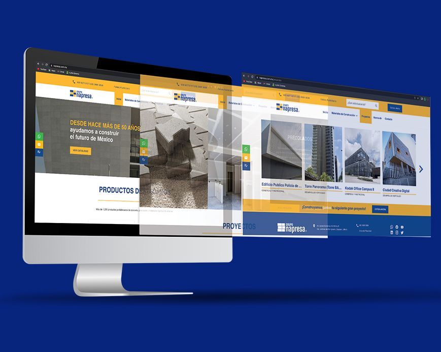 Agencia de Publicidad para industria de la Construcción - Napresa
