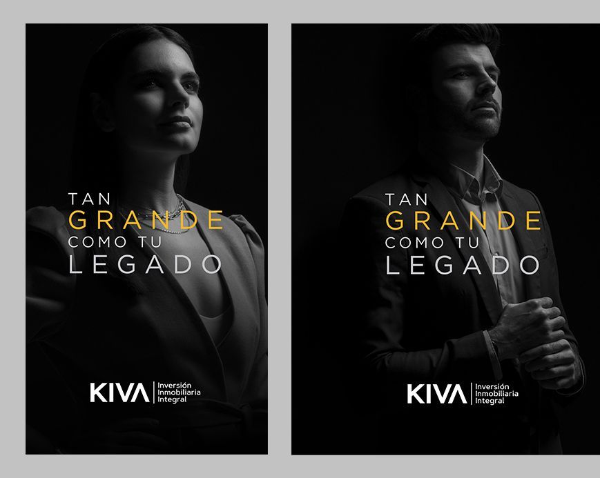 Agencia de Publicidad para industria Inversiones Bienes Raíces Kiva