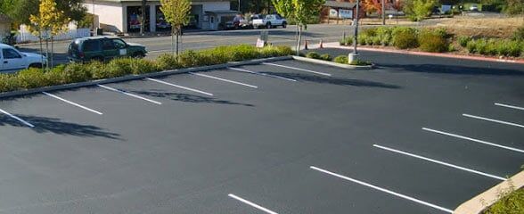 Commercial parking log sealcoating - SealCoating in Antioch, IL