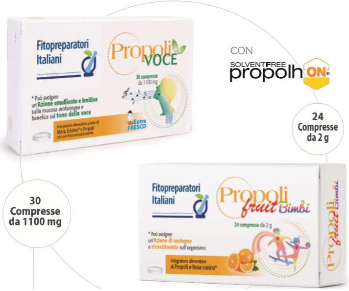 Propoli voce e fruit bimbi