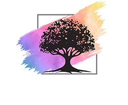 The logo for art-is-tree shows a tree with a colorful brush stroke around it.