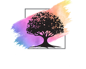 The logo for art-is-tree shows a tree with a colorful brush stroke around it.