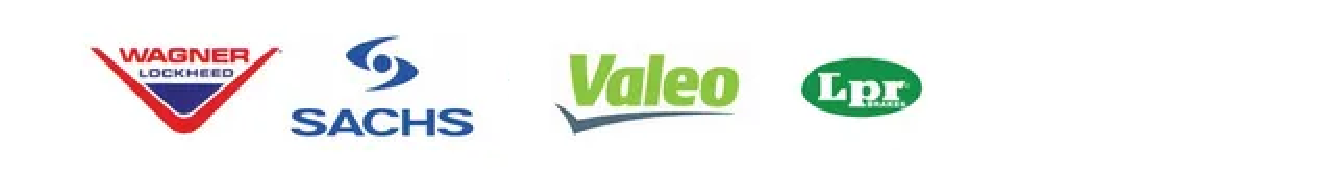 Logotipos de Wagner, Sachs, Taranta, Valeo y Lpr.