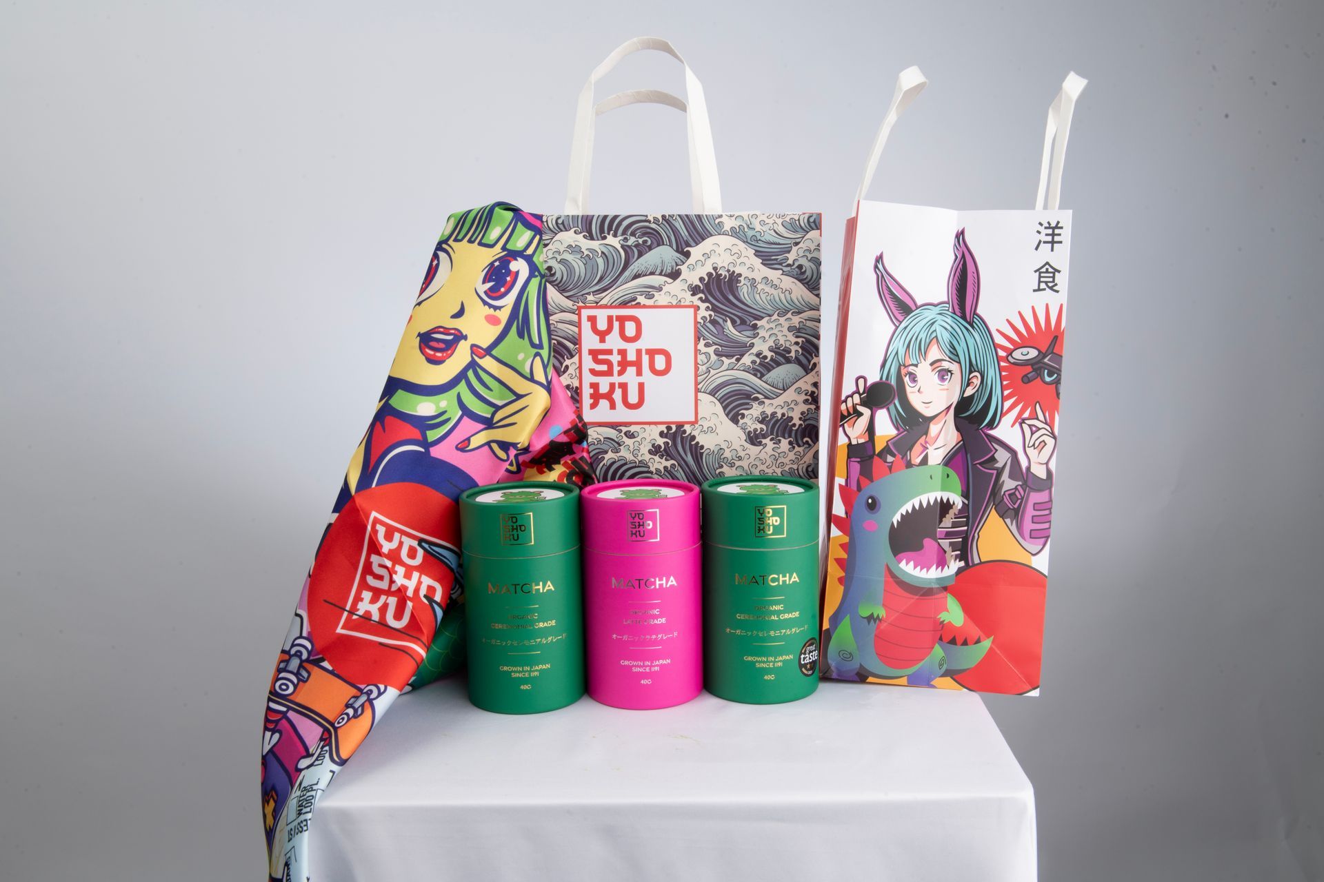 Brand creation for Yoshoku Japanese manga café franchise