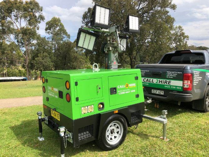 LED MOBILE LIGHTING TOWER HIRE