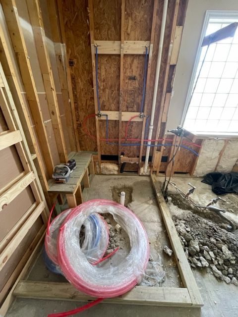 bathroom shower remodel by pro roofing and construction