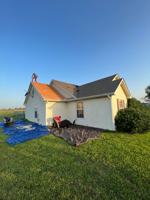 storm damage to roof