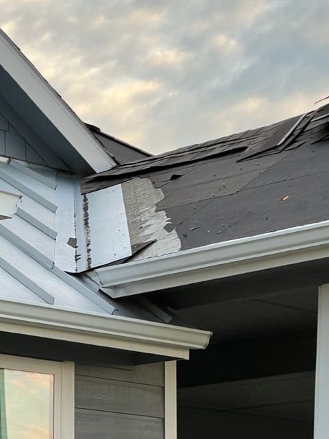 pro roofing and construction roof damage