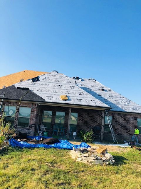 insurance covered roof replacement due to storm damage