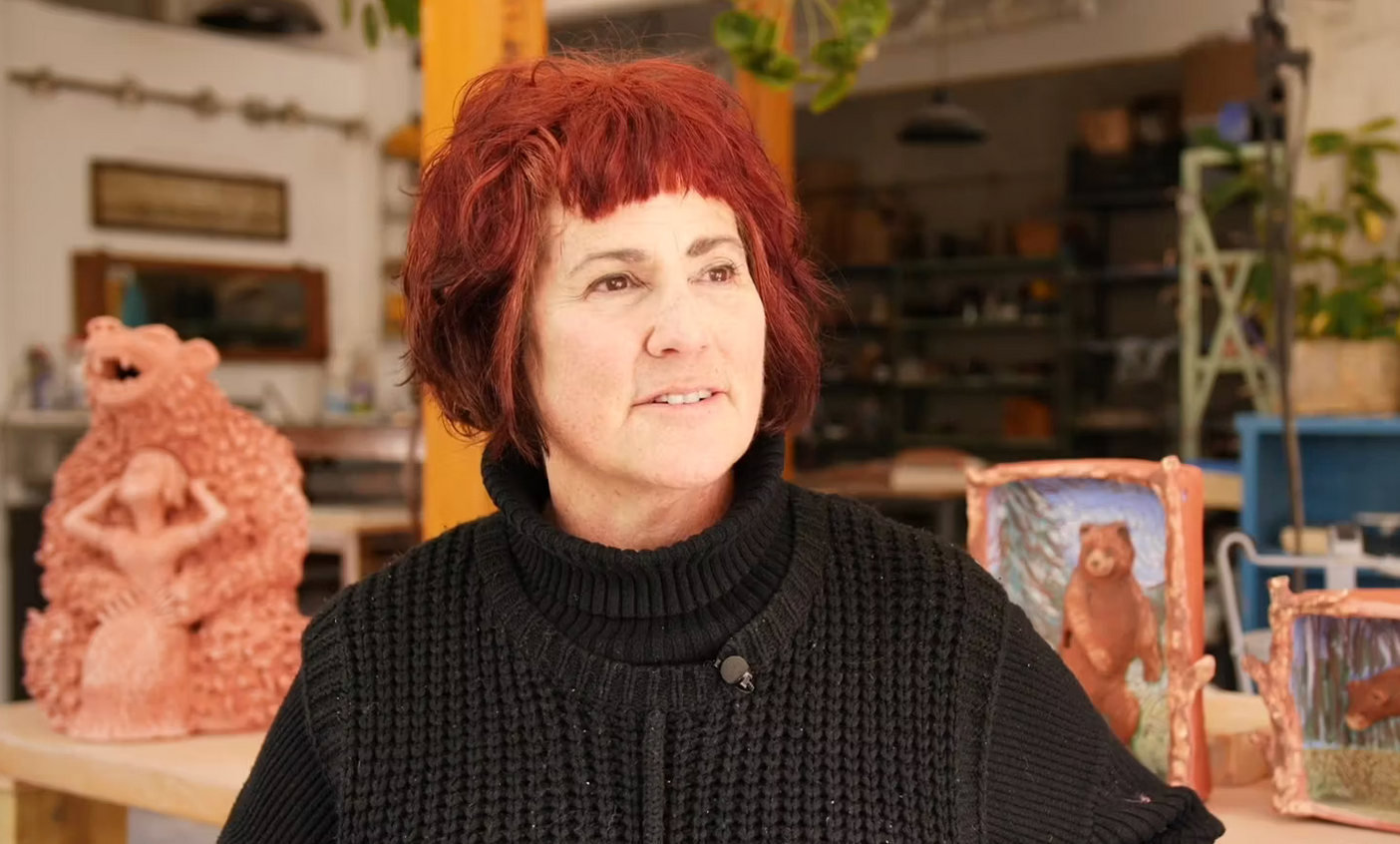 Amy Kandall explores identity in her expressive ceramics that range from feral to functional.