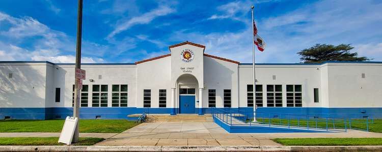 Beige commercial building with