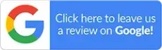 A blue button that says `` click here to leave us a review on google ''.