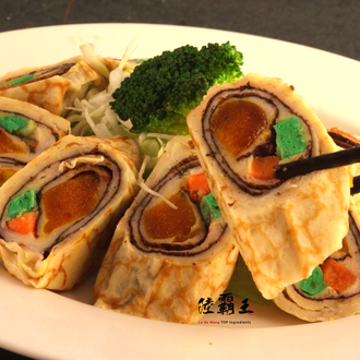 【陸霸王】黃金魚子燒270g±10%/份_手工烏魚子捲 年菜