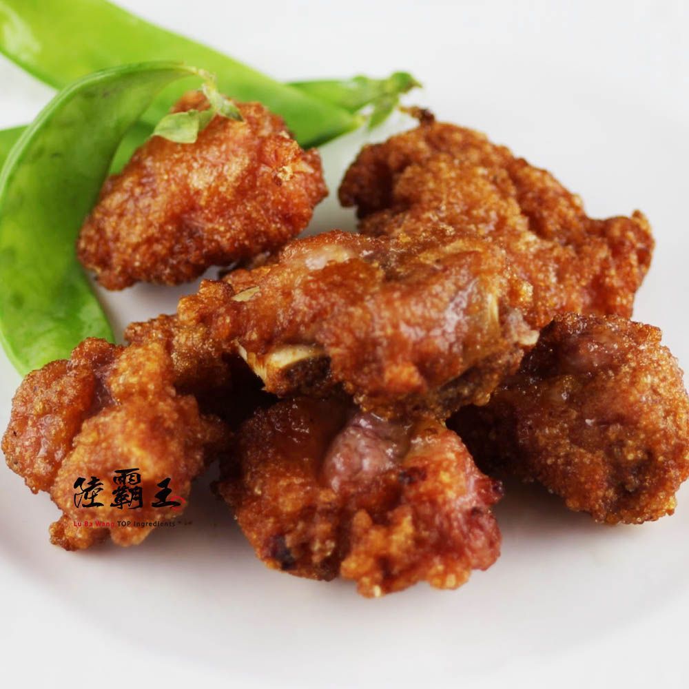 ☆蒜香排骨酥400g/無骨咕咾肉300g☆任選一種  已醃好 裹粉好 香酥方便 最佳年菜配角/銅板價【陸霸王】