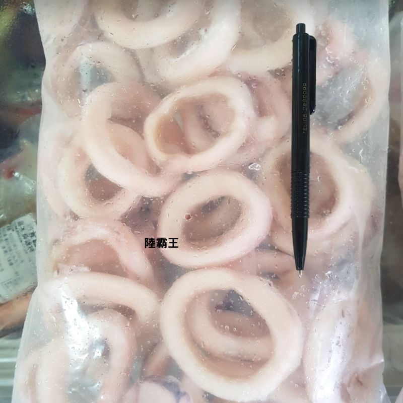 限時買1送1<生鮮魷魚圈 250G> 新鮮Ｑ彈有嚼勁【陸霸王】