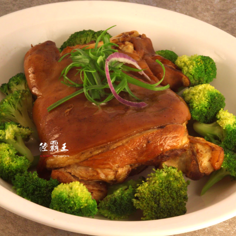 【免運】【閏月禮盒】☆脆皮元蹄 1500kg±10%/包☆大豬腳/萬巒豬腳/豬腳禮盒 買就送3入手工日曬麵線 【陸霸王】