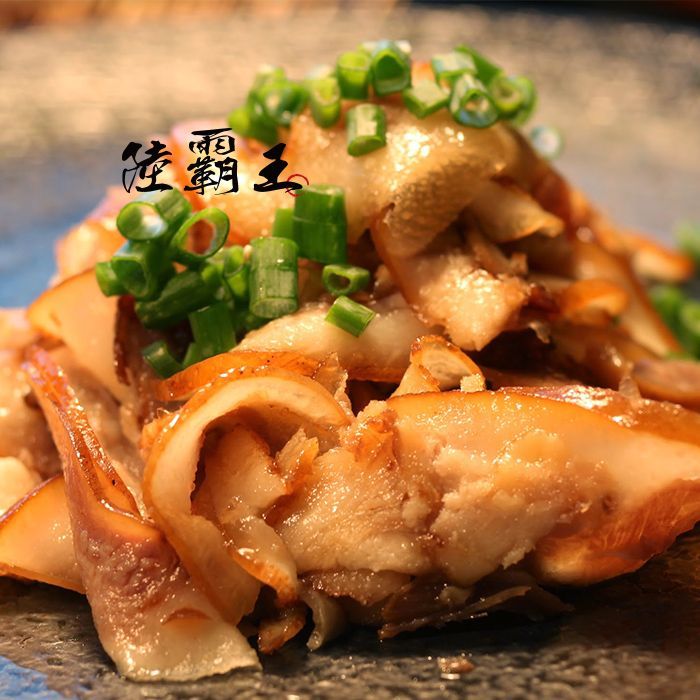 【陸霸王】☆煙燻豬頭皮200g/包☆煙燻豬耳朵絲 清爽不油膩/下酒菜/小菜/銅板價