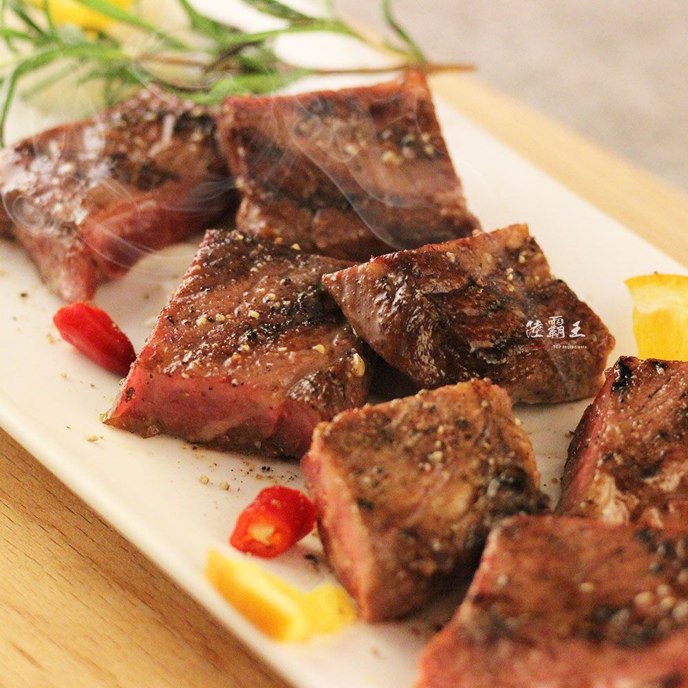 ☆頂級安格斯無骨霜降牛小排300g☆ 感謝電視媒體推薦! 完美口感【陸霸王】