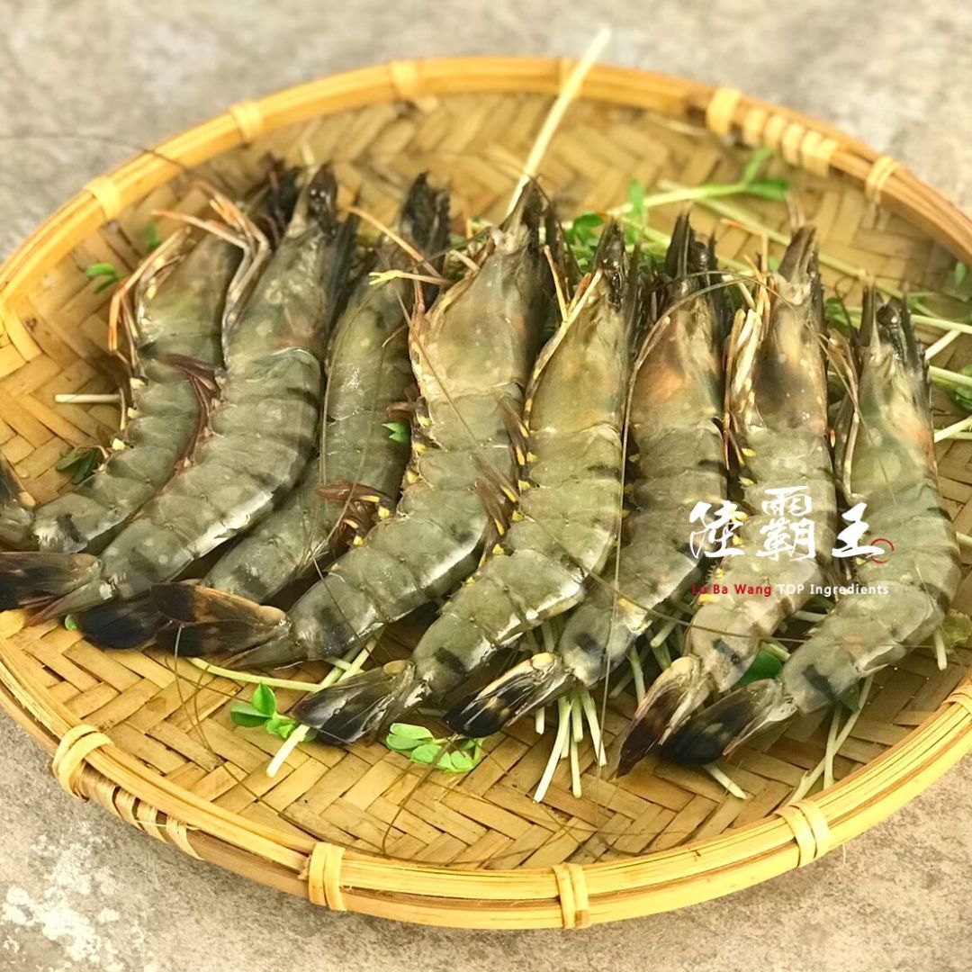 8~10P帶殼草蝦250G±10%/盒 【陸霸王】