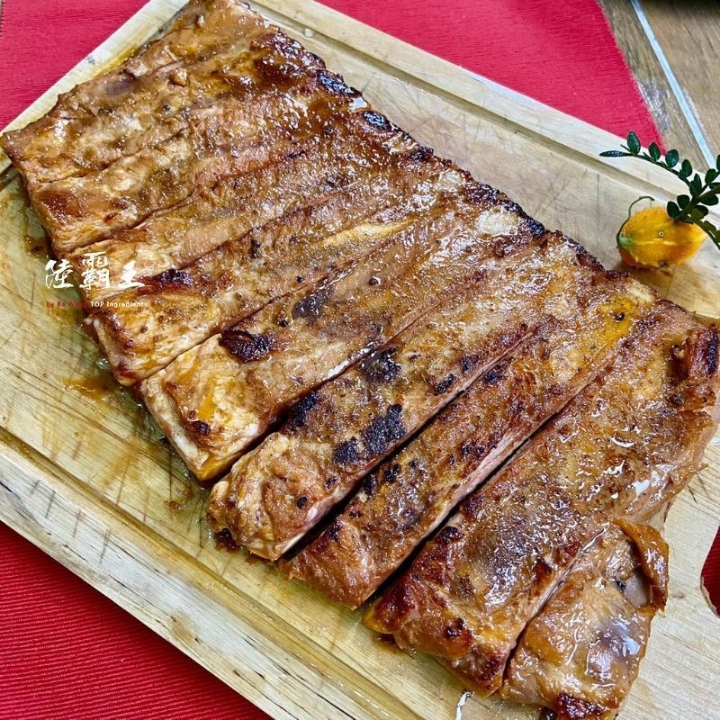 【陸霸王】☆桂花蜜汁豬肋排 ☆大豬排 子排 整片約10~12份 1200G/包