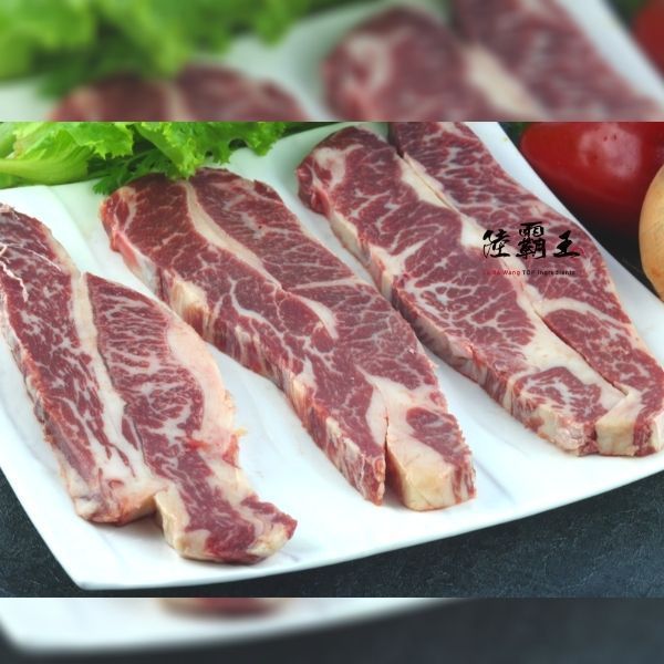 ☆頂級安格斯無骨霜降牛小排300g☆ 感謝電視媒體推薦! 完美口感【陸霸王】