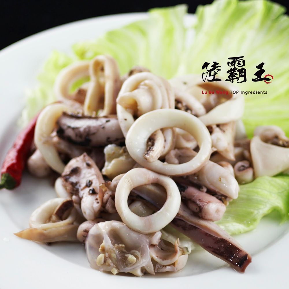 【多件優惠】冰鎮中捲 300G 熟食 透抽 小捲 翠玉捲【陸霸王】