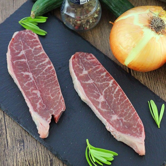 【買1送1 】☆PRIME板腱沙朗☆ 500g±5%(約4-6片)肩胛肉 油花漂亮 超值【陸霸王】