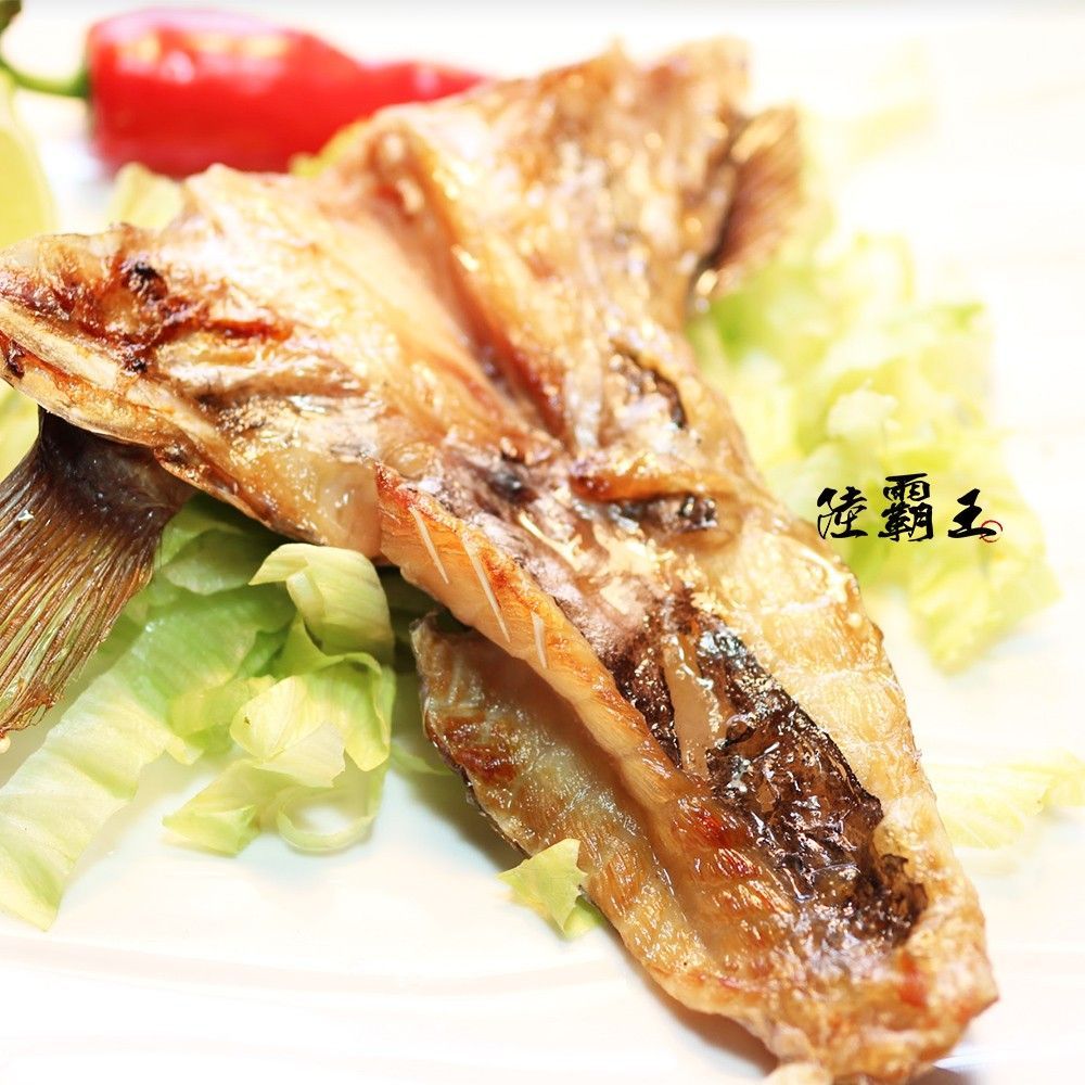 【超大魚下巴】超大6P魚下巴1000G 烤肉/年菜【陸霸王】