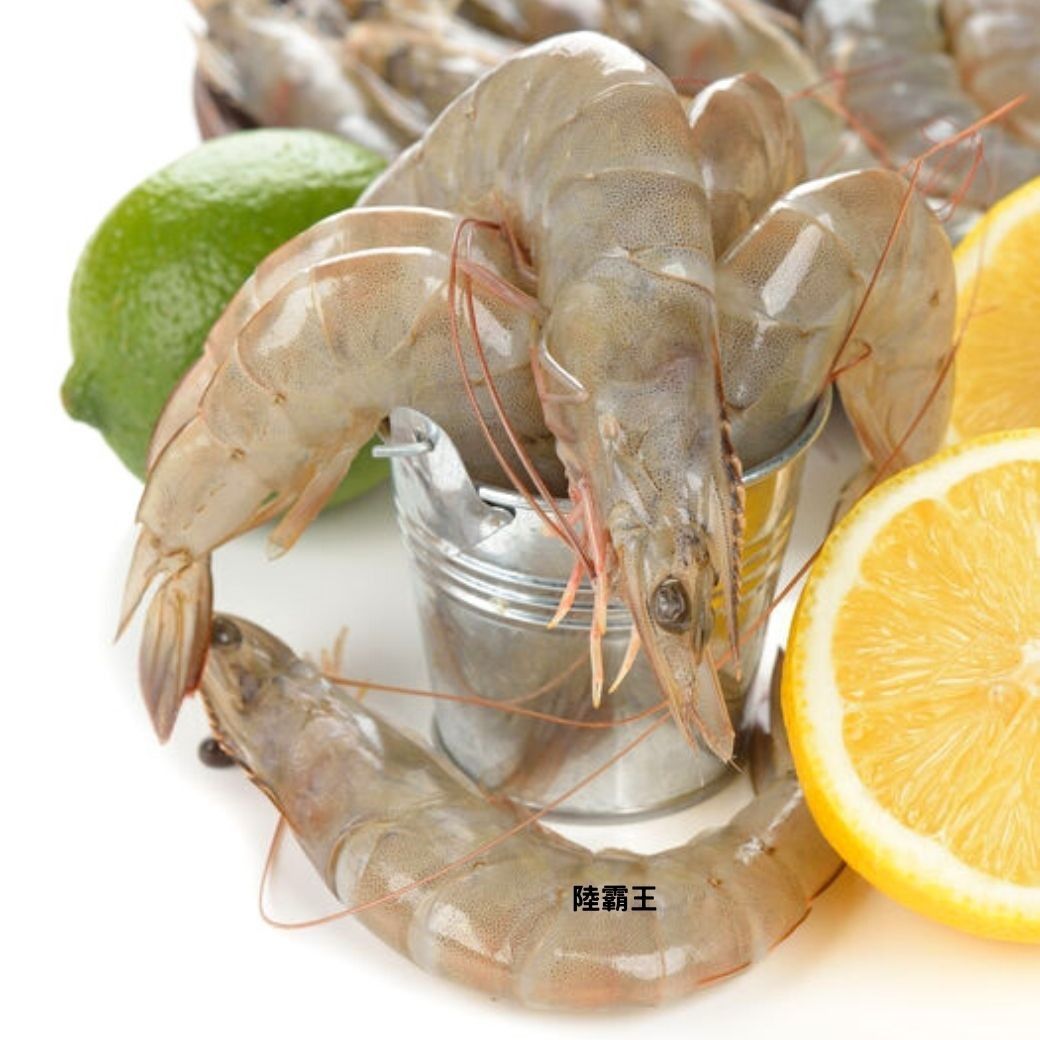 ☆4號大白蝦禮盒 850G ±10%/盒  鮮甜大白蝦 約30-33隻 40/50【陸霸王】