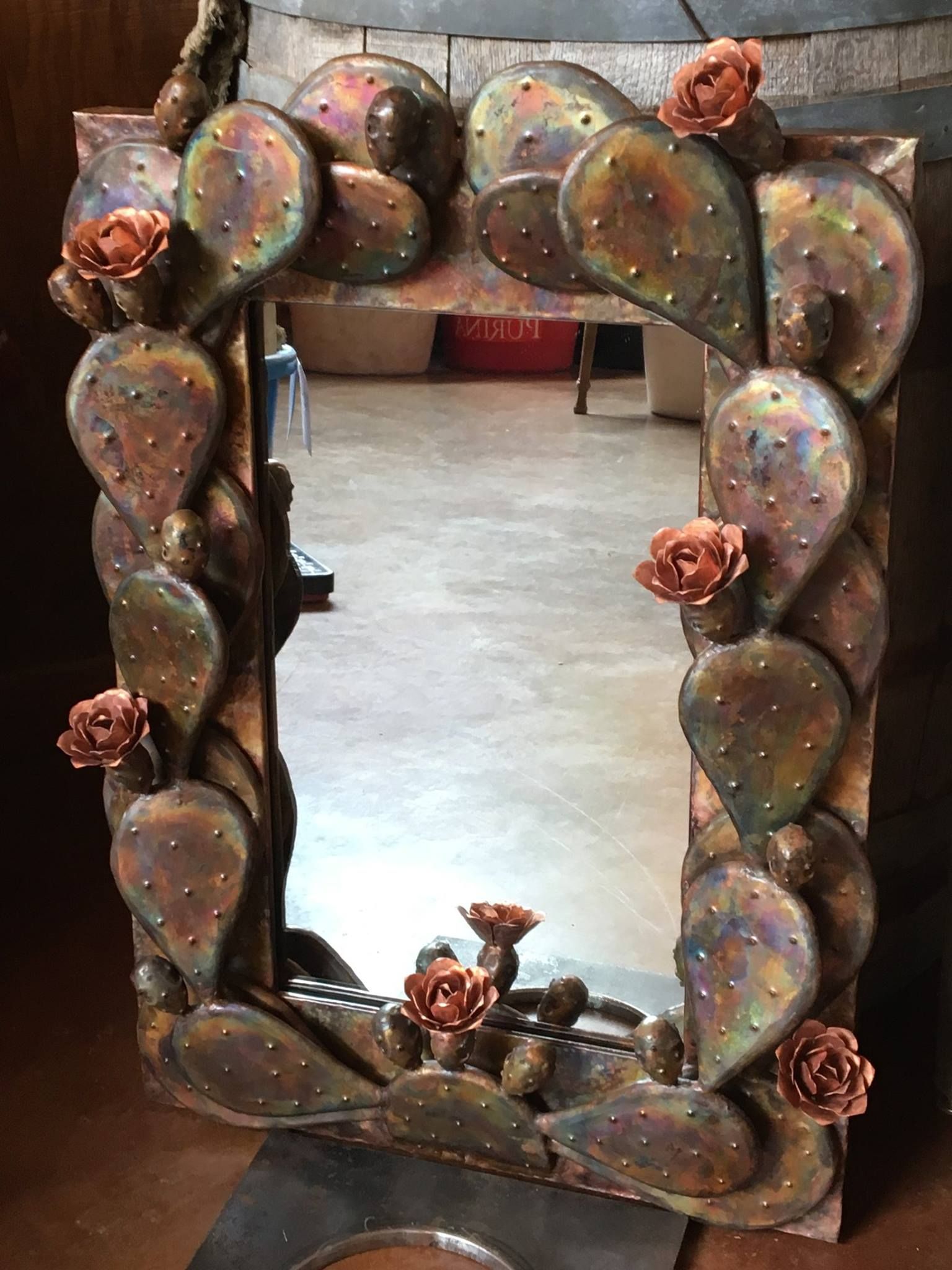 Mirror-Copper Cactus Large