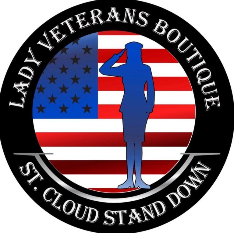 Lady veterans boutique st cloud stand down logo