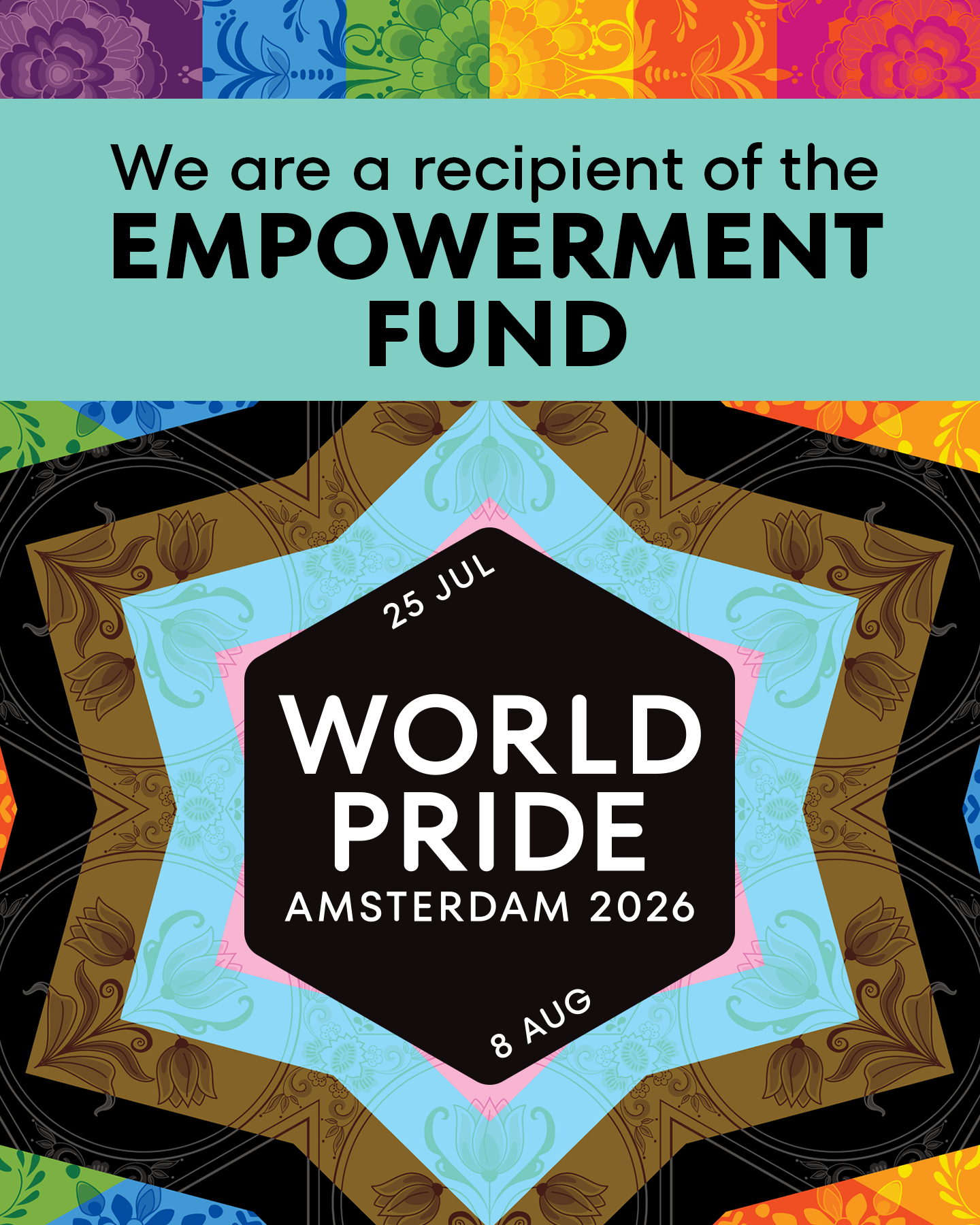 August 1 World Pride