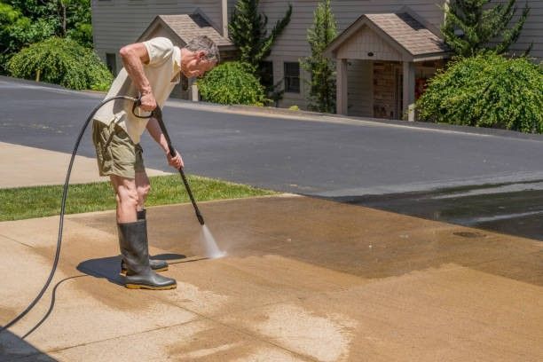 driveway pressure washing