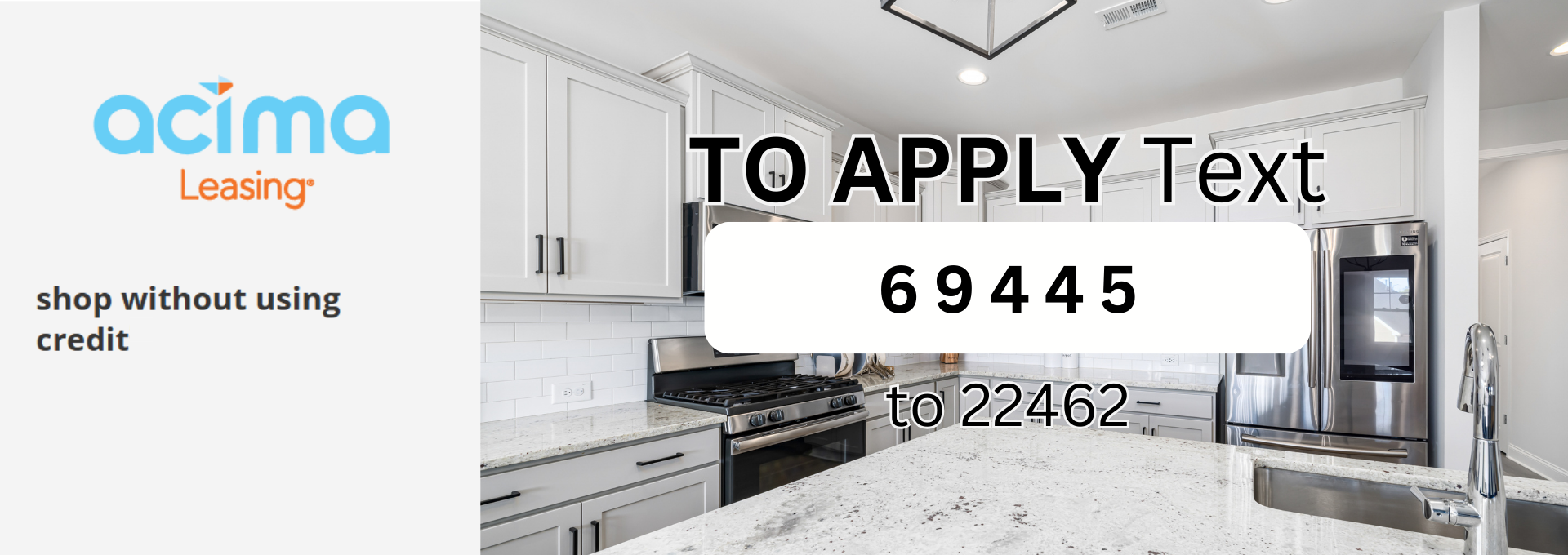 Acima Appliances financing