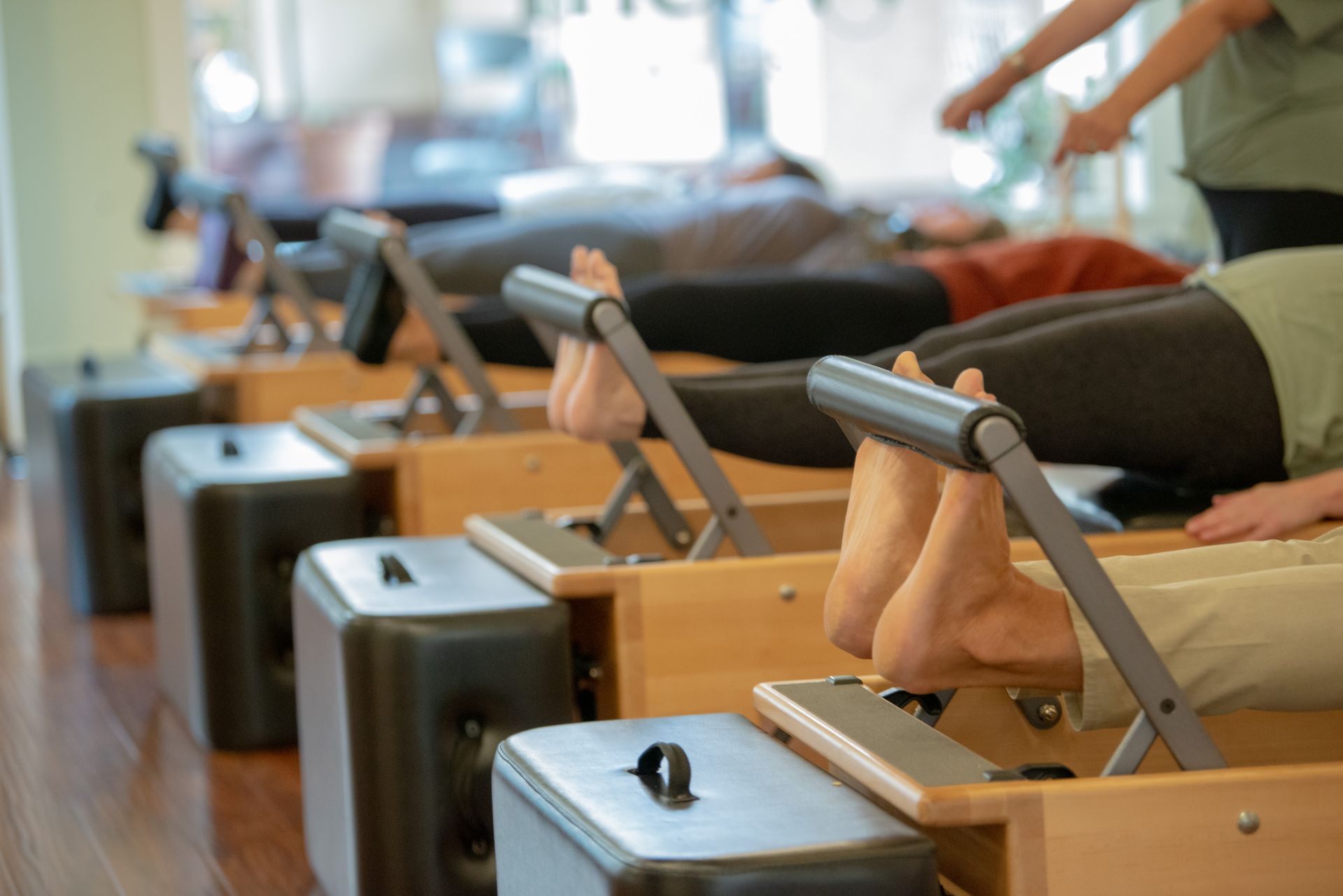 Encinitas small group pilates class