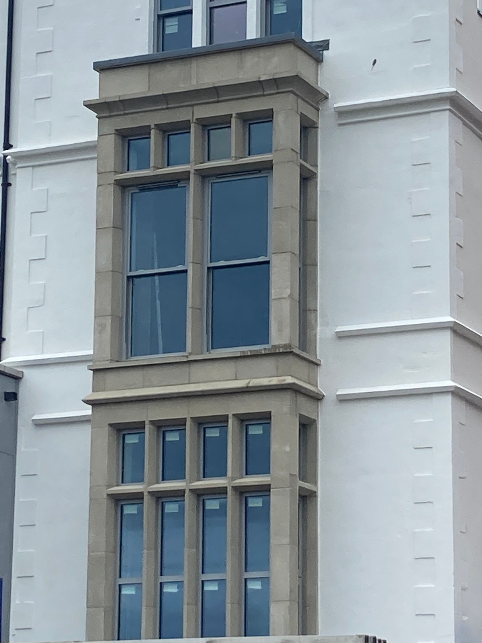 A building with a lot of windows on it