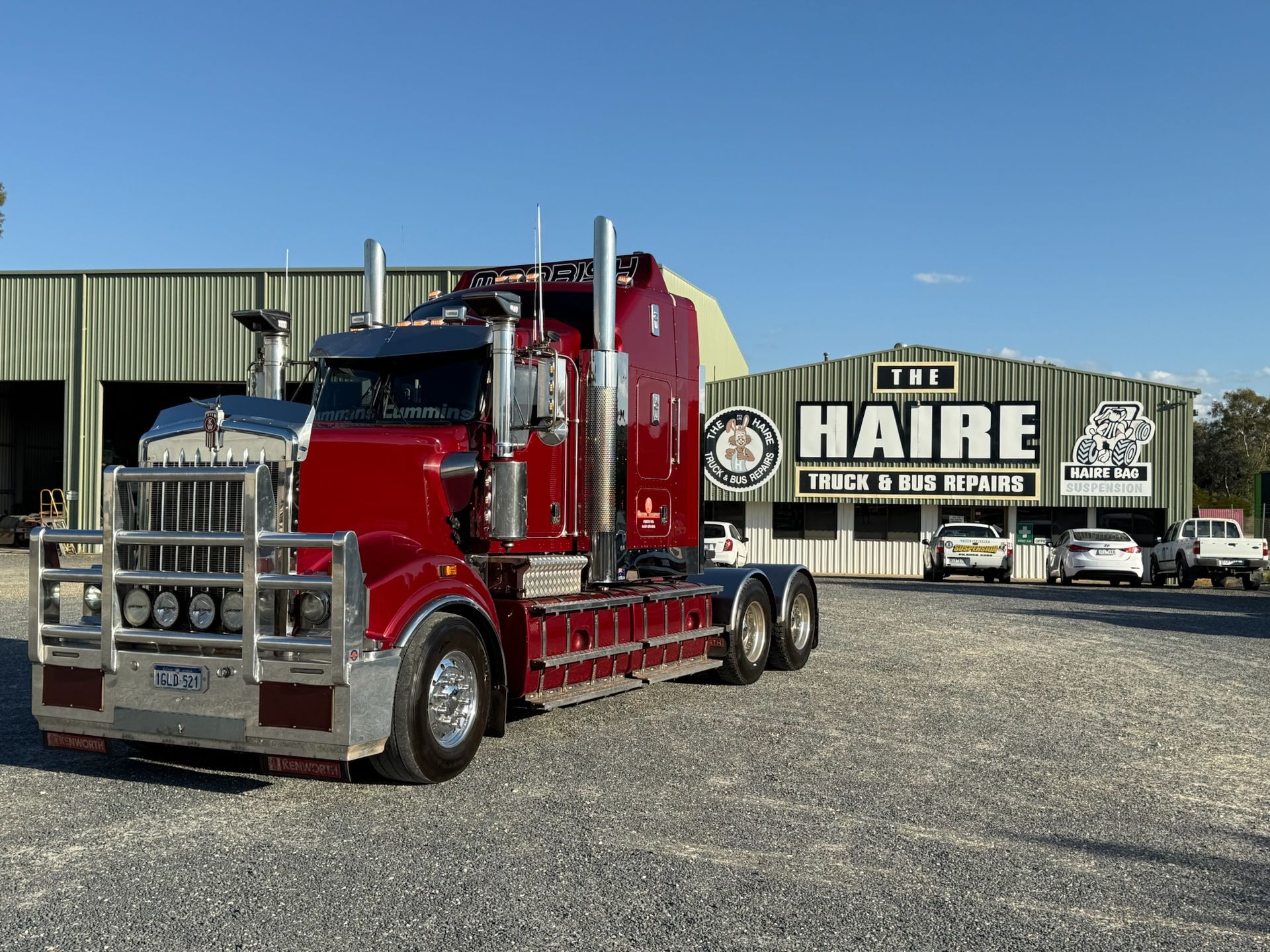white truck two