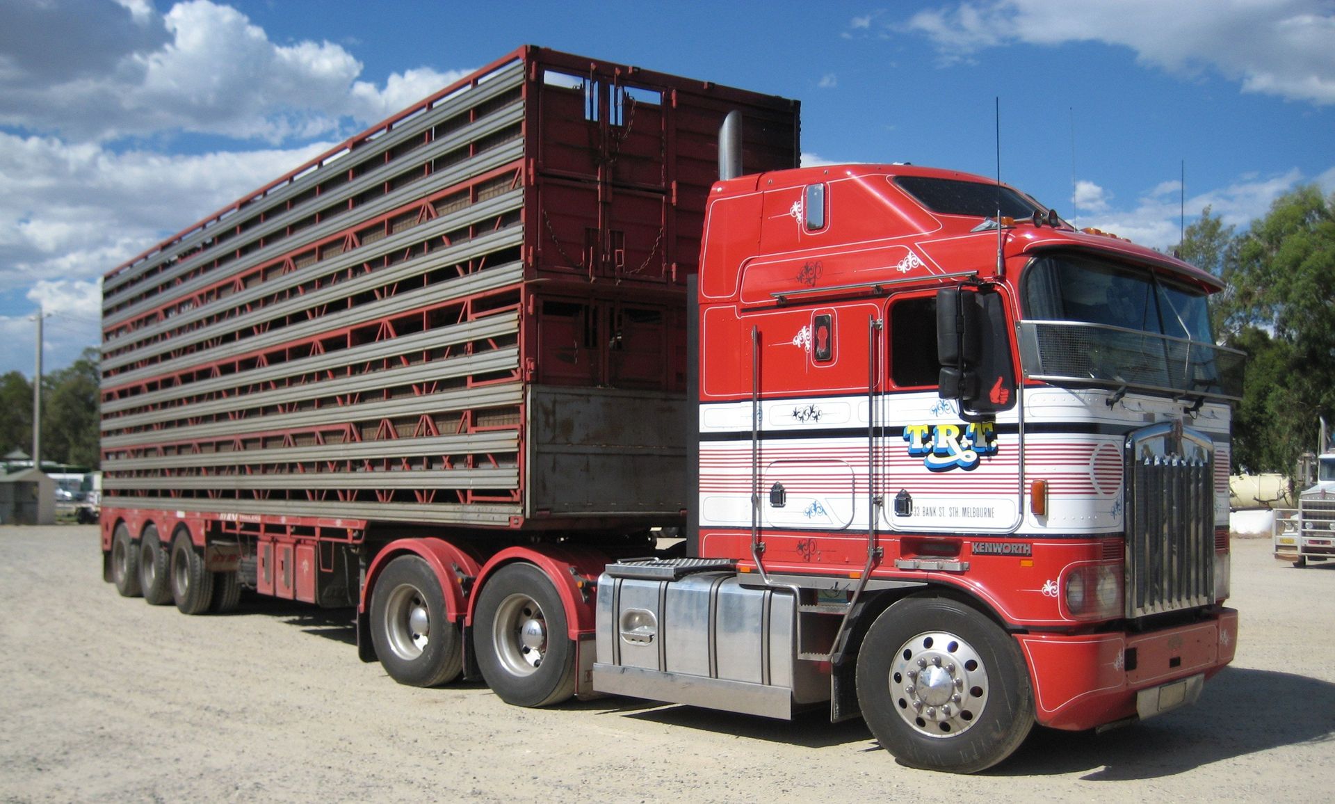 red truck