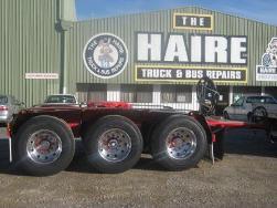 tri dolly at truck & bus repairs the haire