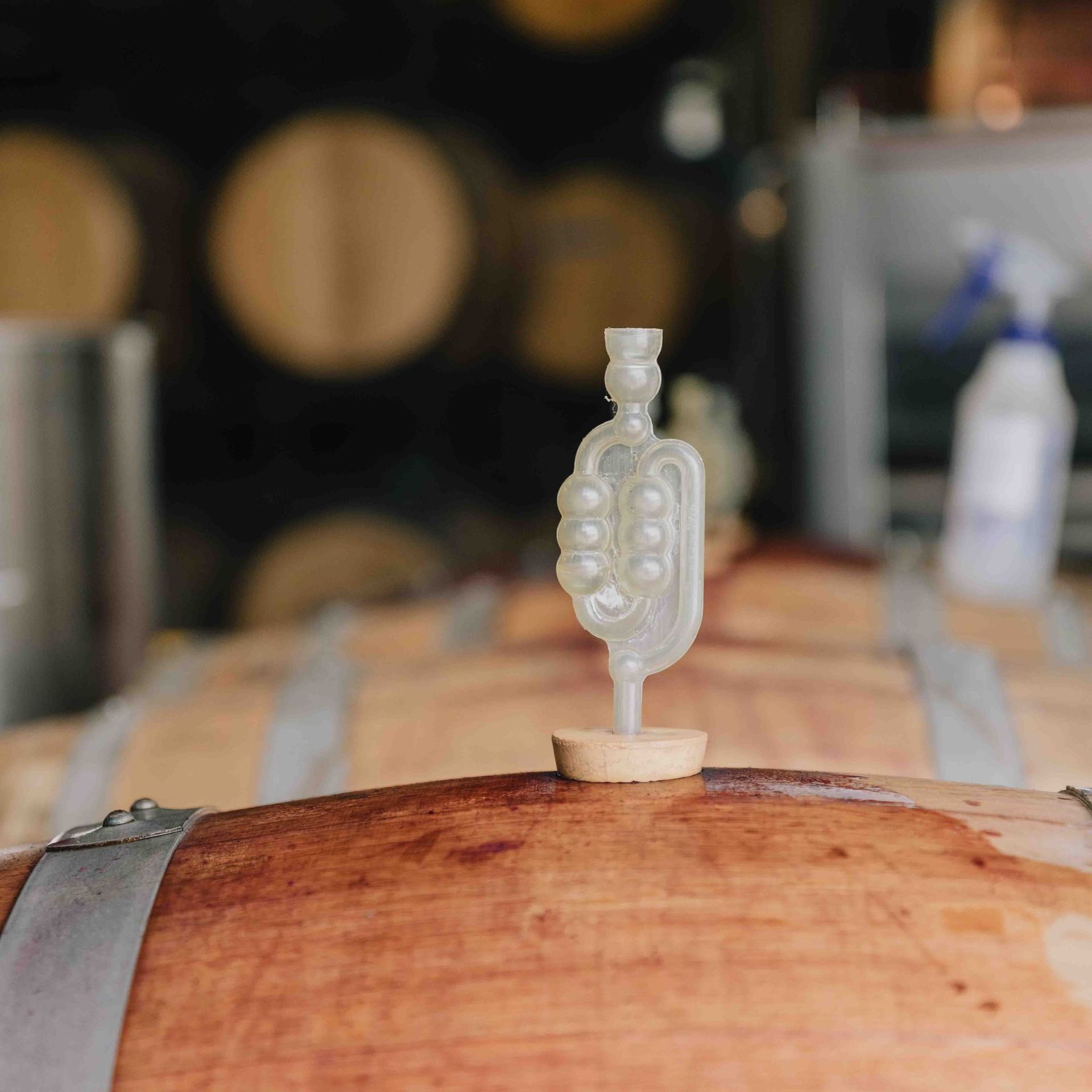 Wine barrels