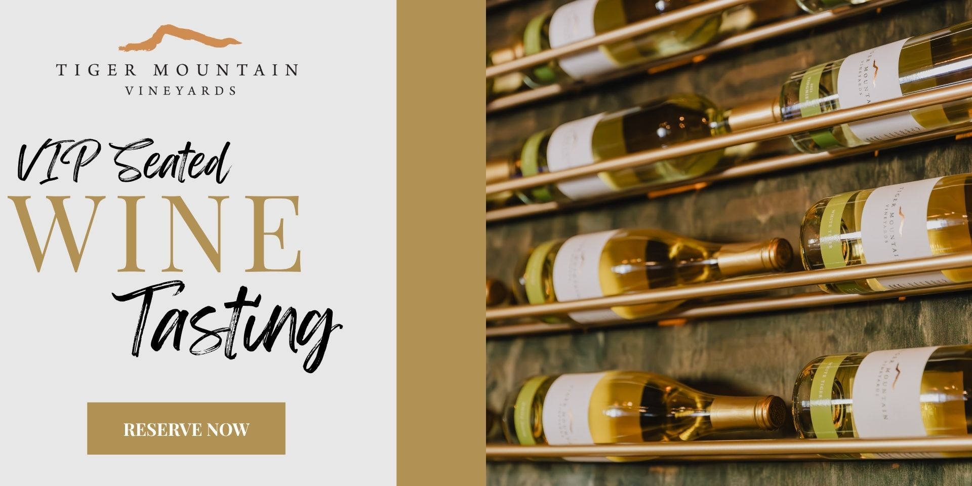 Tiger Mountain Vineyards Wine tasting experience