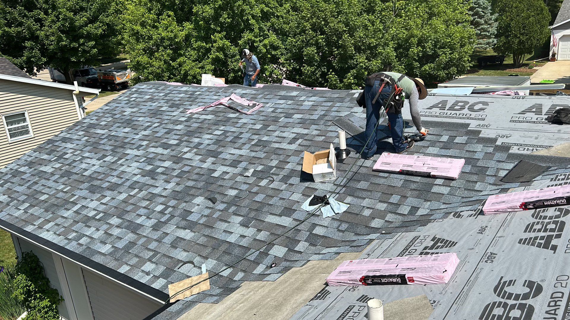 Merton roof inspection
