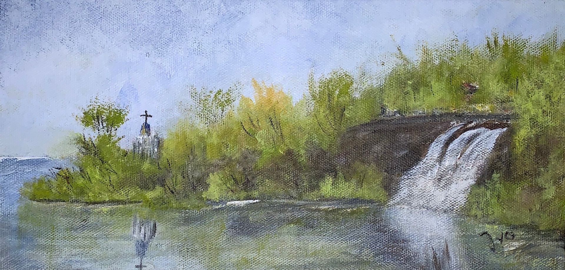 Dnipro River, Ukraine
Acrylic on Canvas
Price: $250.00