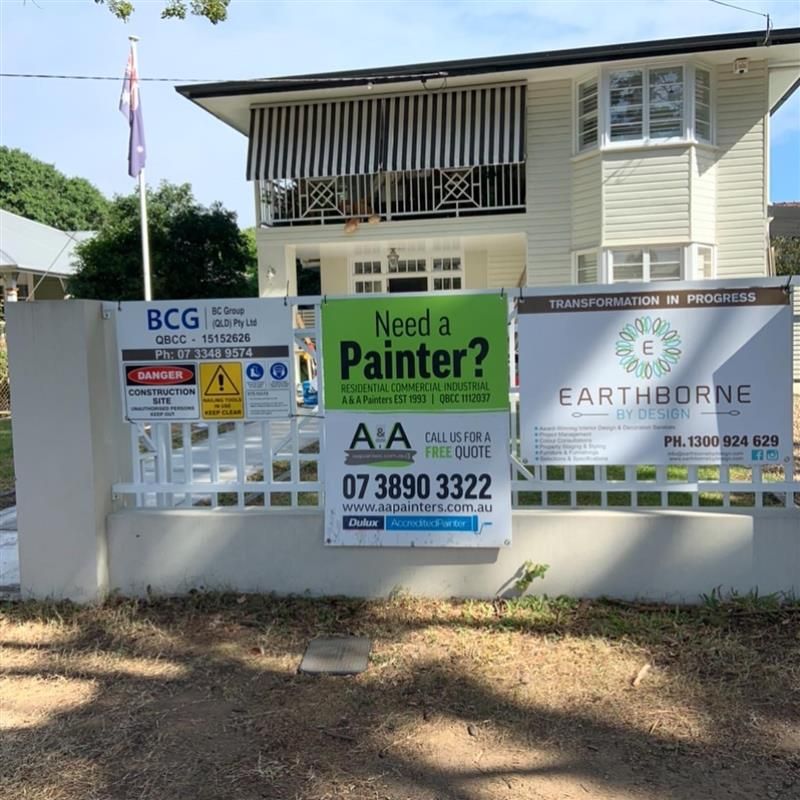 A sign that says need a painter on it
