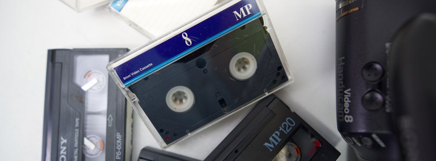 Professional Video8 Tape Conversion