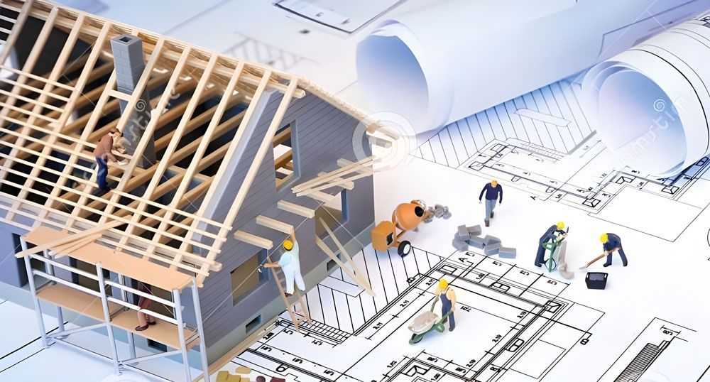 A House is Being Built on Top of a Blueprint — Lifestyle Finance Mackay in Mackay, QLD