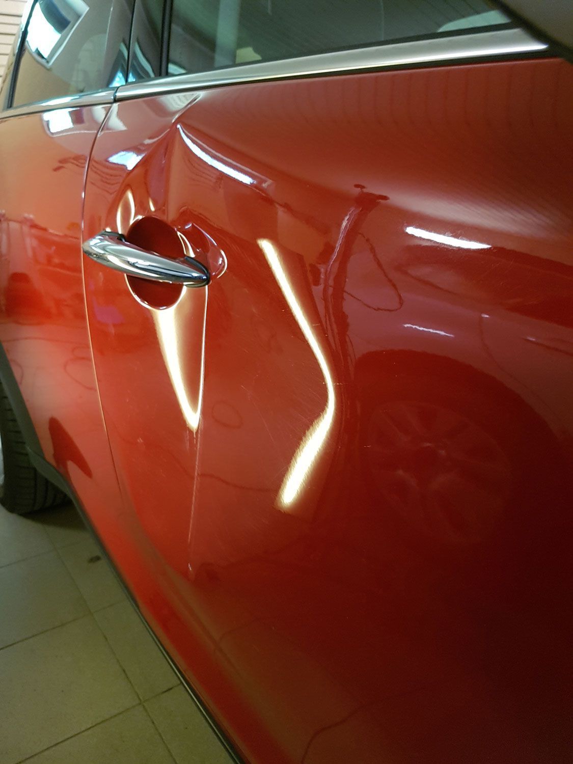 Kėbulo lyginimo darbai - Prieš