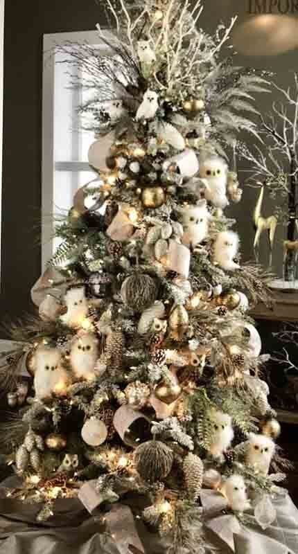 Designer Christmas tree in Pinecrest residence