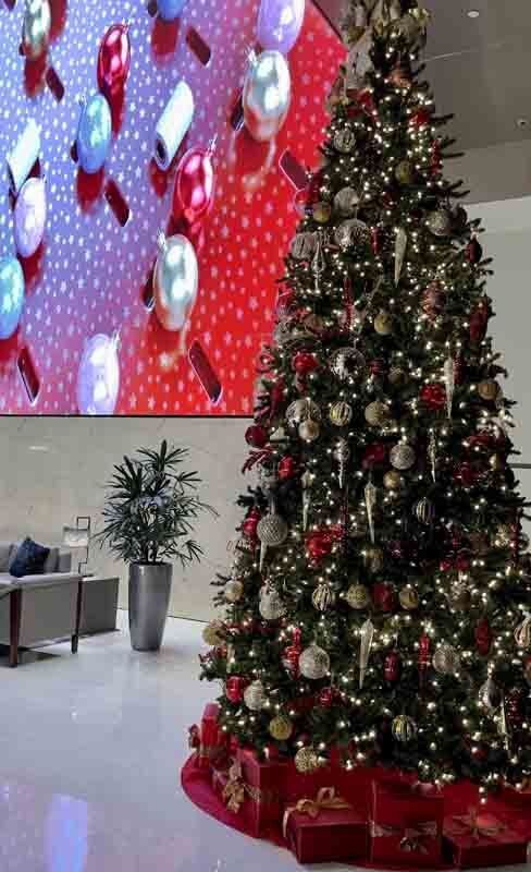 Designer Christmas Tree in Coral Gables